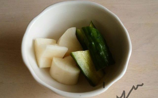 ぬか漬け・きゅうりと大根