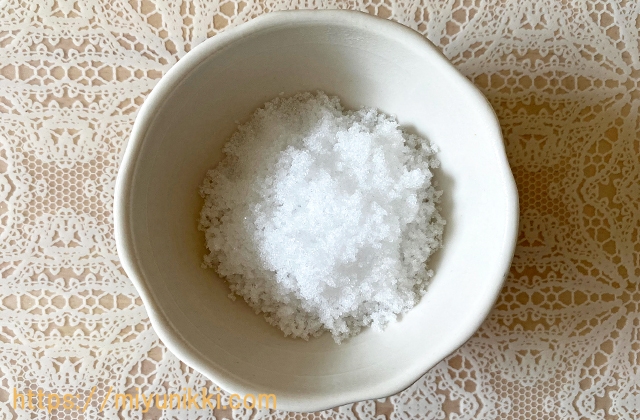 ぬか床用の天然の塩